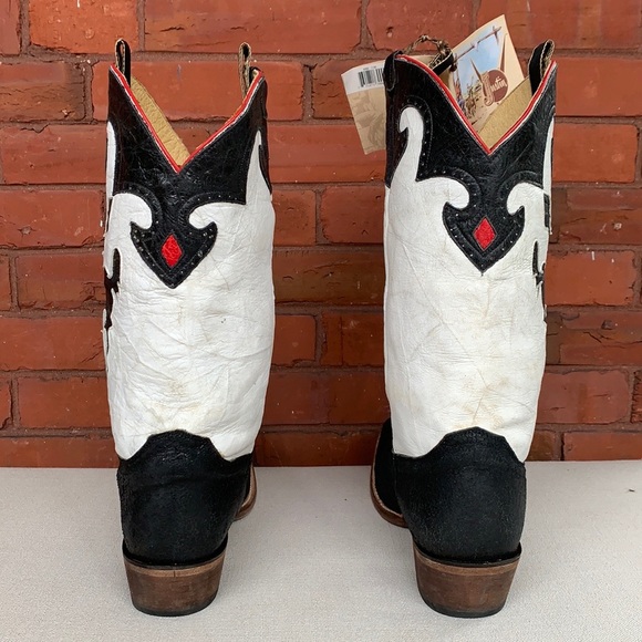 JUSTIN Vintage Collection Rare Rodeo Cowboy Boots - Picture 4 of 12